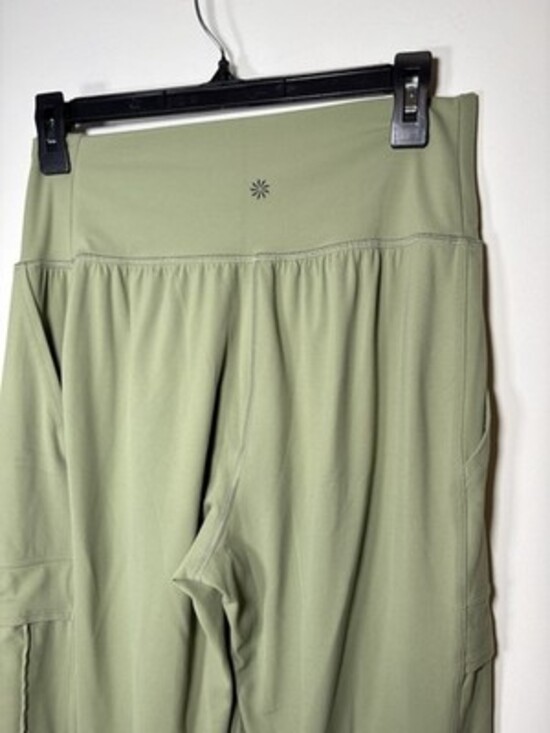 ATHLETA Medium Tall Salutation Cargo Jogger Pant Sage Green Athletic Casual - Picture 6 of 9